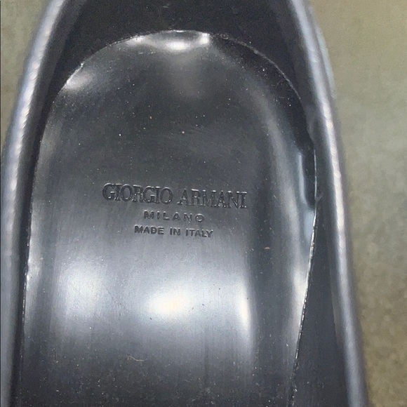 Midnight Blue Georgio Armani  loafers - Picture 7 of 8